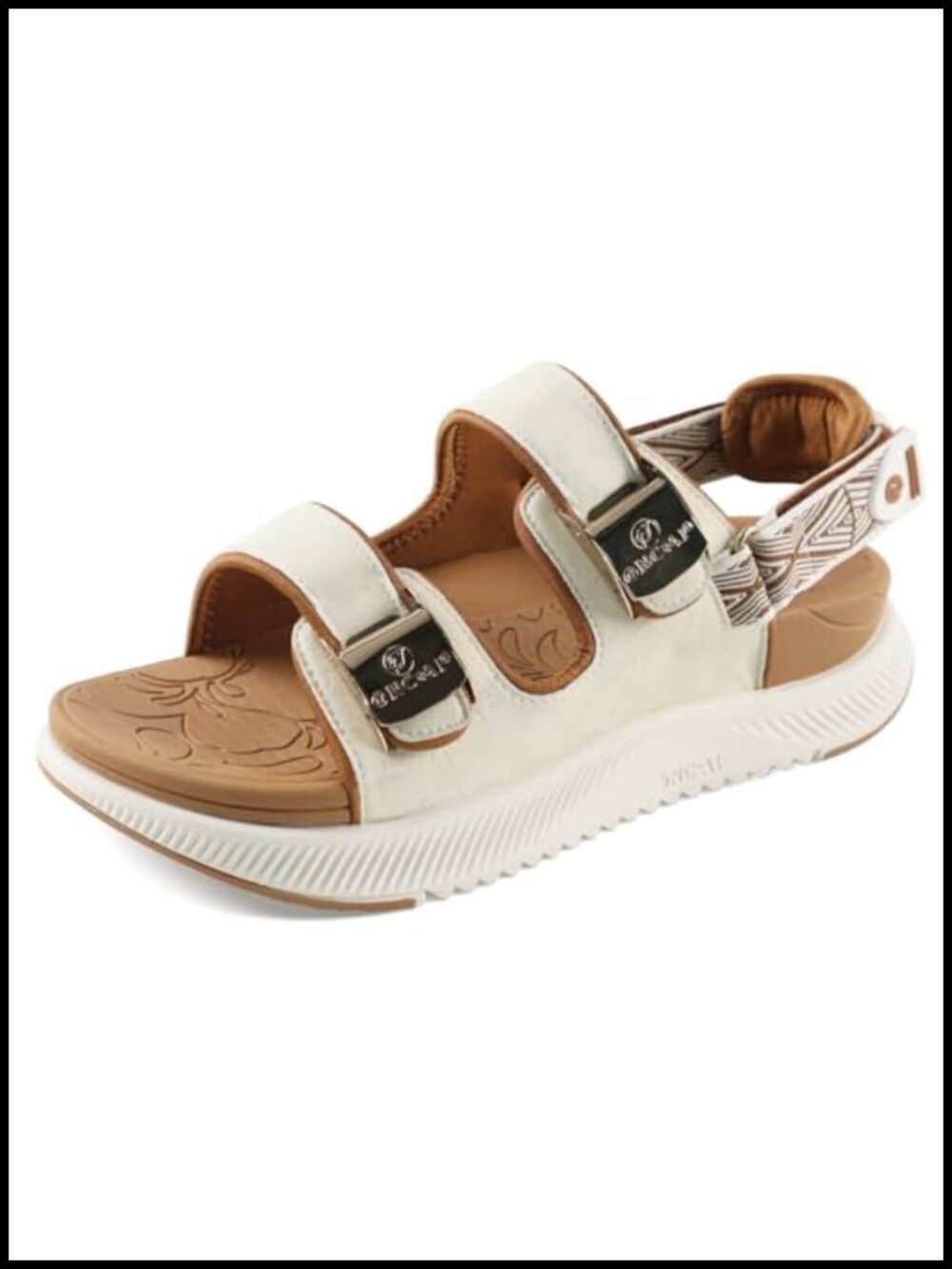 Orthopedic Sandals with Arch Support - Platform Recovery Hiking Sandals for